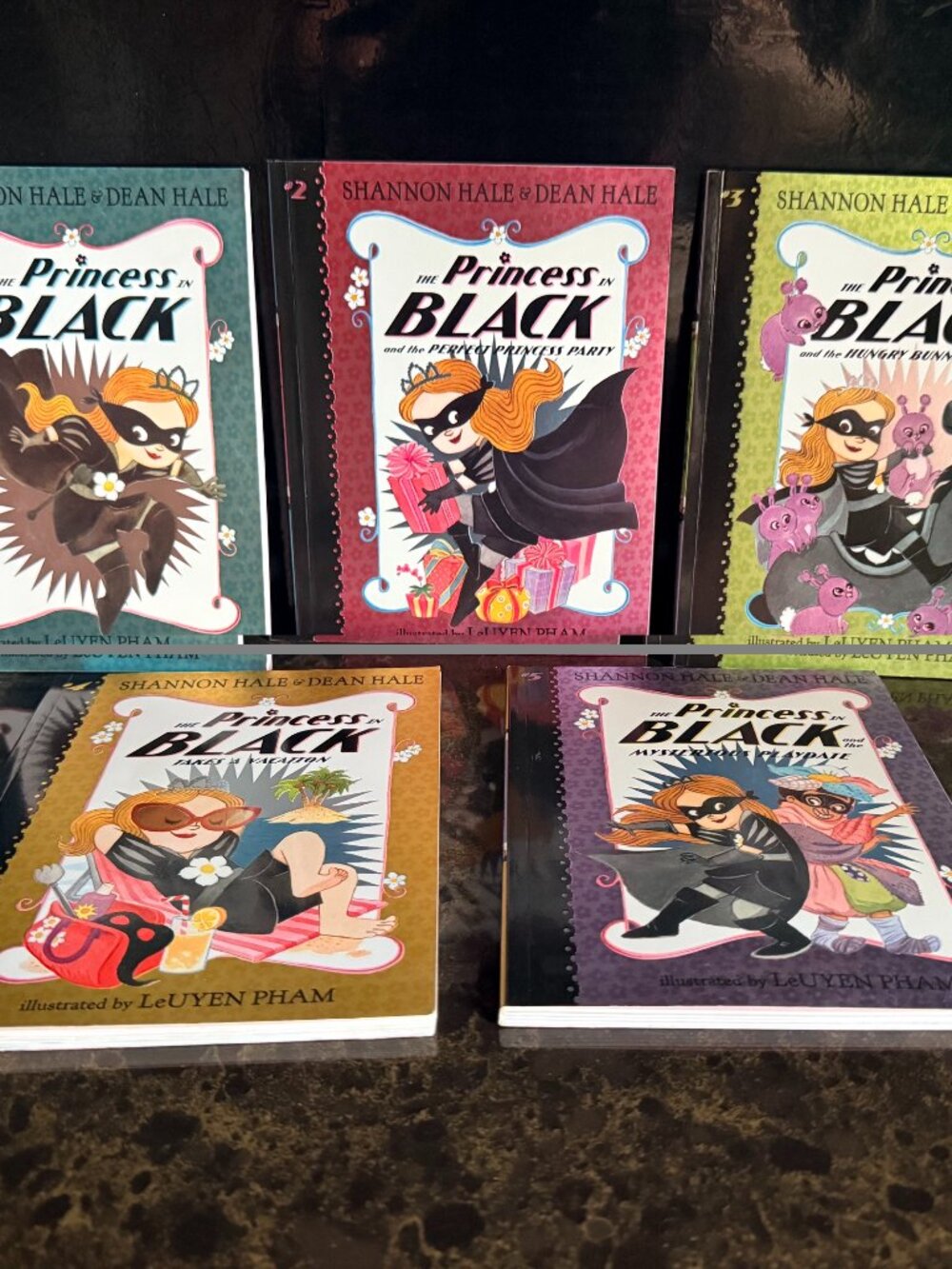 The Princess in Black (books 1-5) in excellent condition